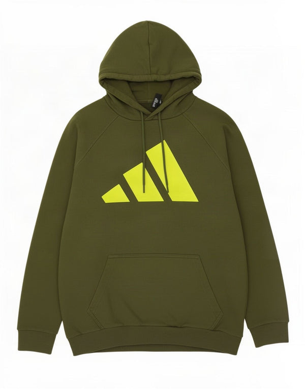 Adidas Hombre Graphic Sudadera con capucha Jumper XL Algodón verde
