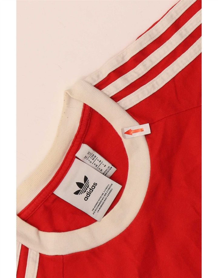 Camiseta Adidas Hombre Top Medium Rojo Algodón