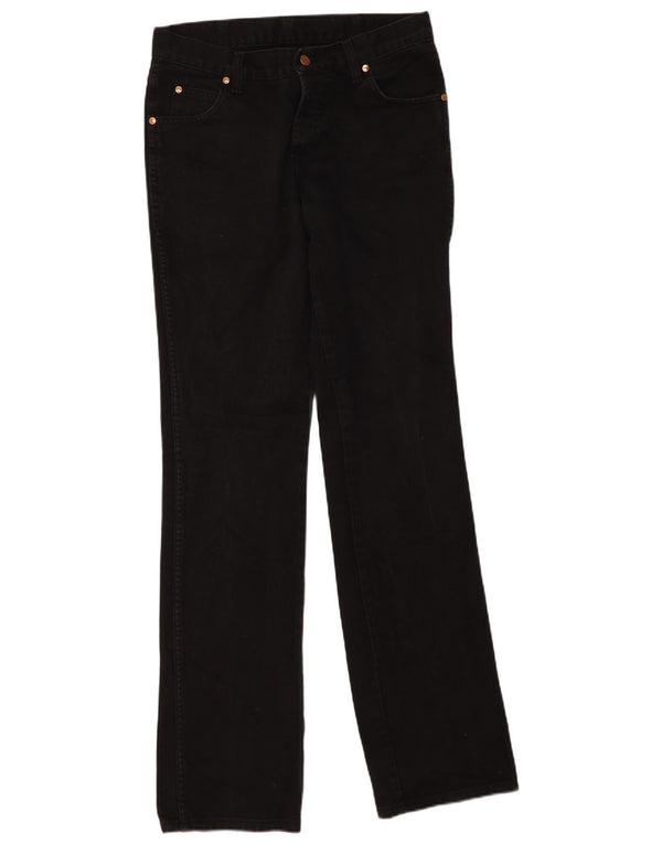 Wrangler Vaqueros rectos Evolution para hombre W32 L36 Algodón negro