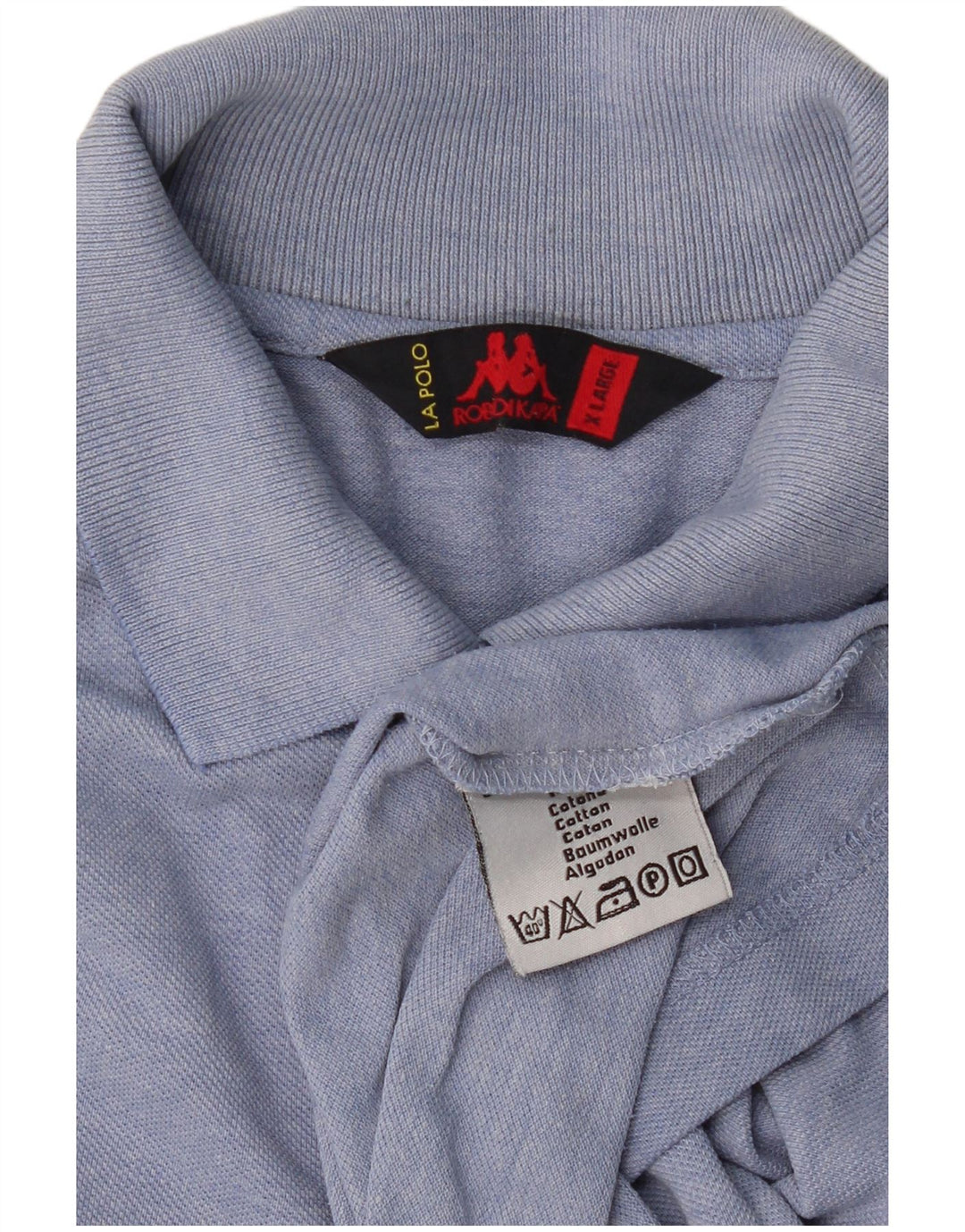 Kappa Polo Hombre XL Algodón Azul