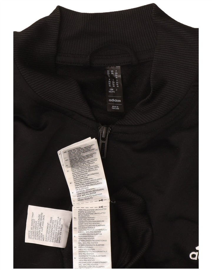 Adidas Chaqueta de Chándal para Mujer ES 24/26 2XL Negro Poliéster