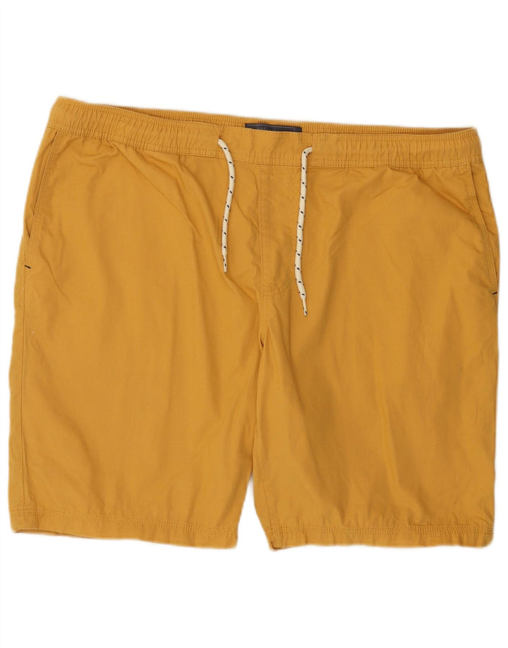 Angelo Litrico Shorts Hombre XL W40 Algodón Amarillo