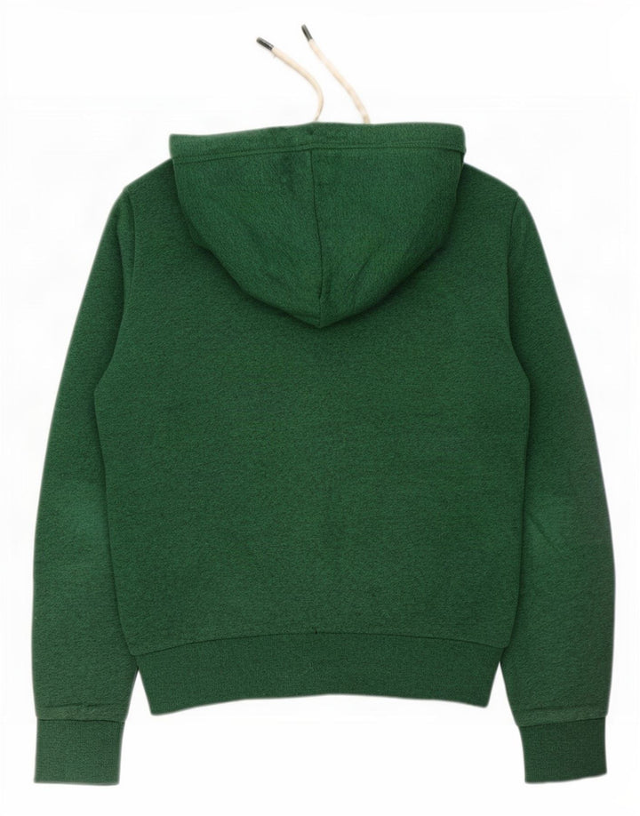 Superdry Hombre Sudadera Con Capucha Y Cremallera De Algodón Verde Medio