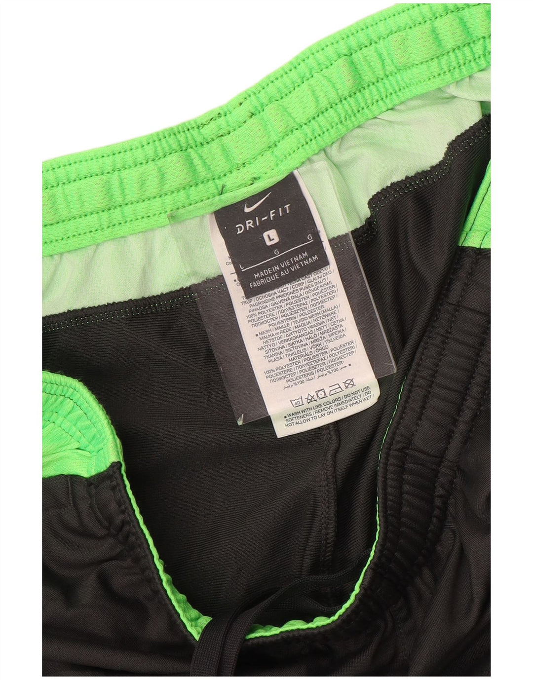 Nike Pantalones De Chándal Dri Fit Para Hombre Poliéster Color Block Gris Grande