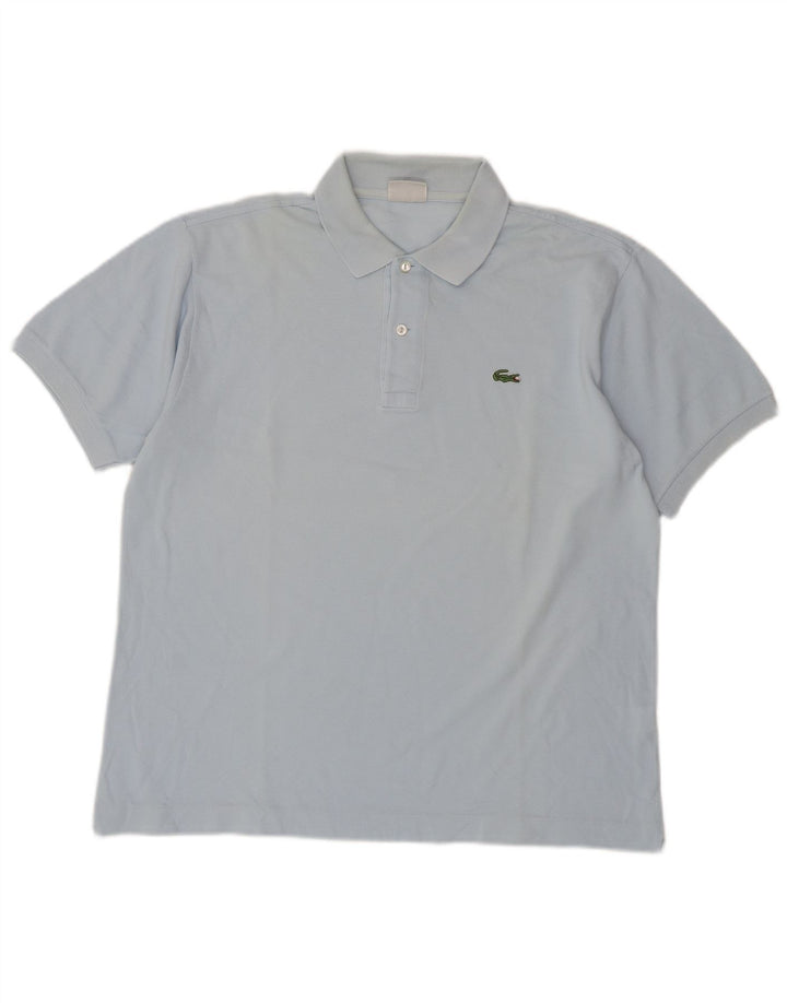 Polo Lacoste para hombre talla 5 grande algodón azul