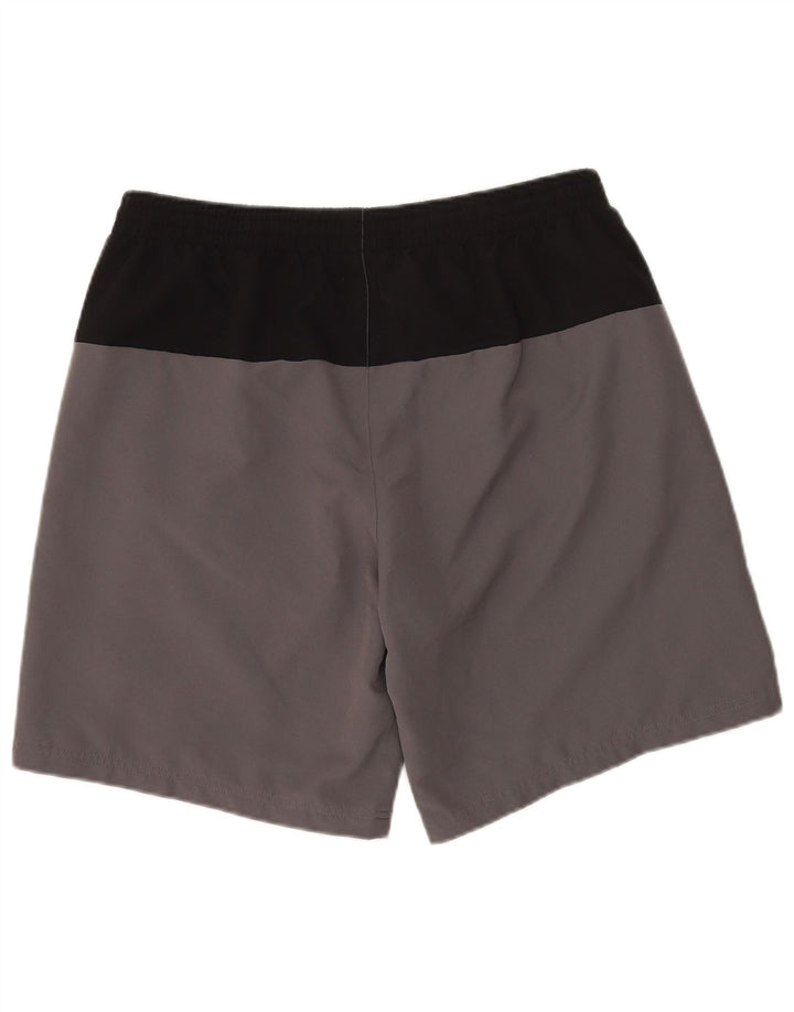 Adidas - Pantalones cortos deportivos para hombre, poliéster, color gris grande