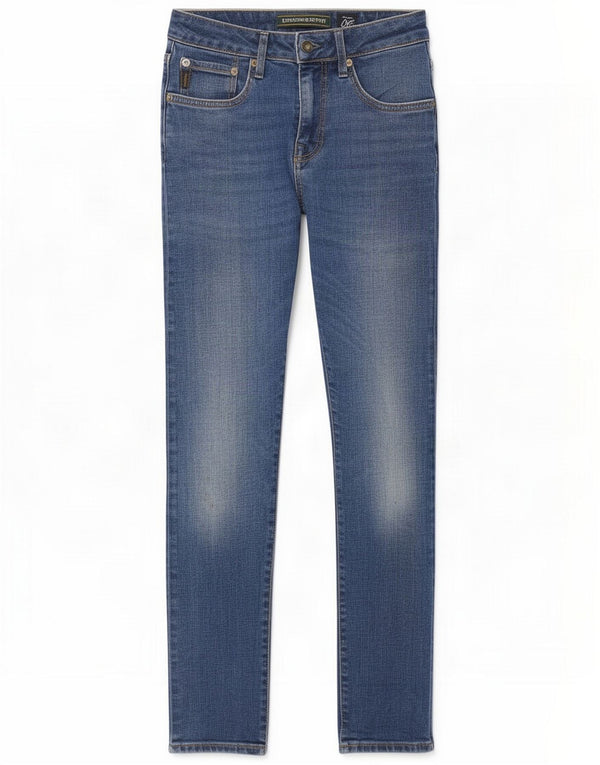 Superdry Jeans ajustados para mujer W30 L30 Azul