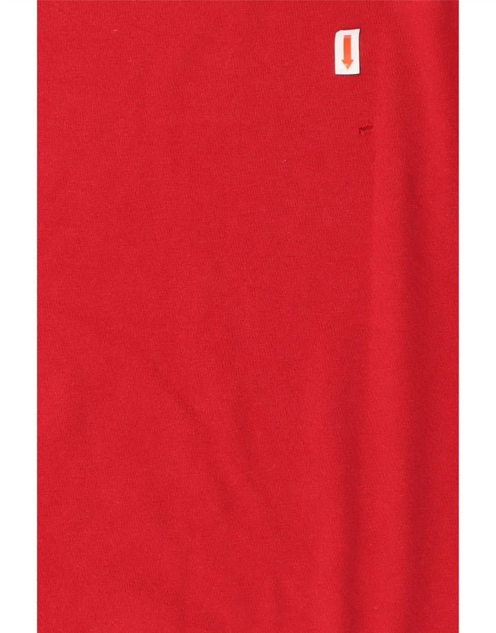 CHAMPION Camiseta Hombre Top XL Algodón Rojo
