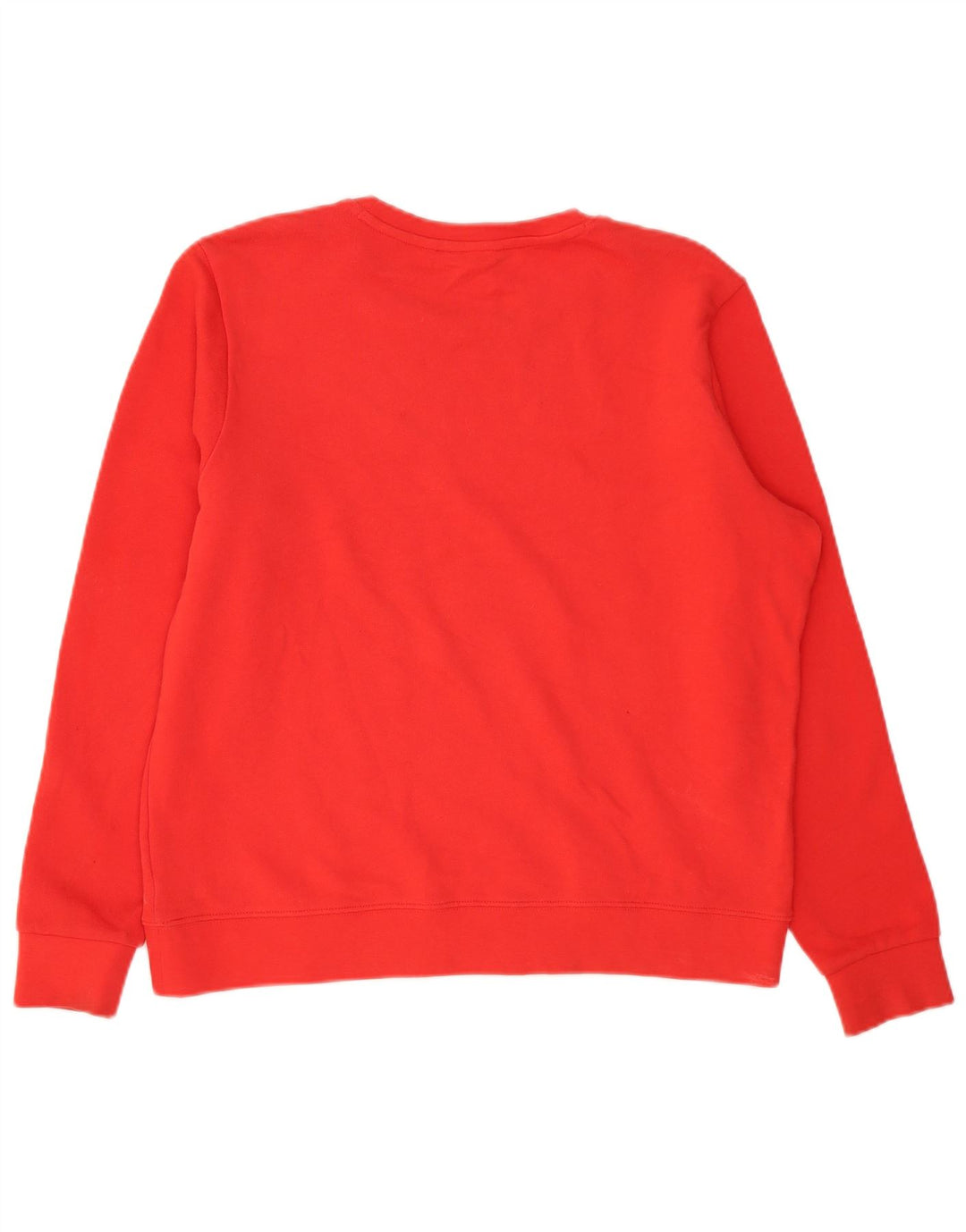 Wrangler Hombre Sudadera Jumper Large Rojo Algodón