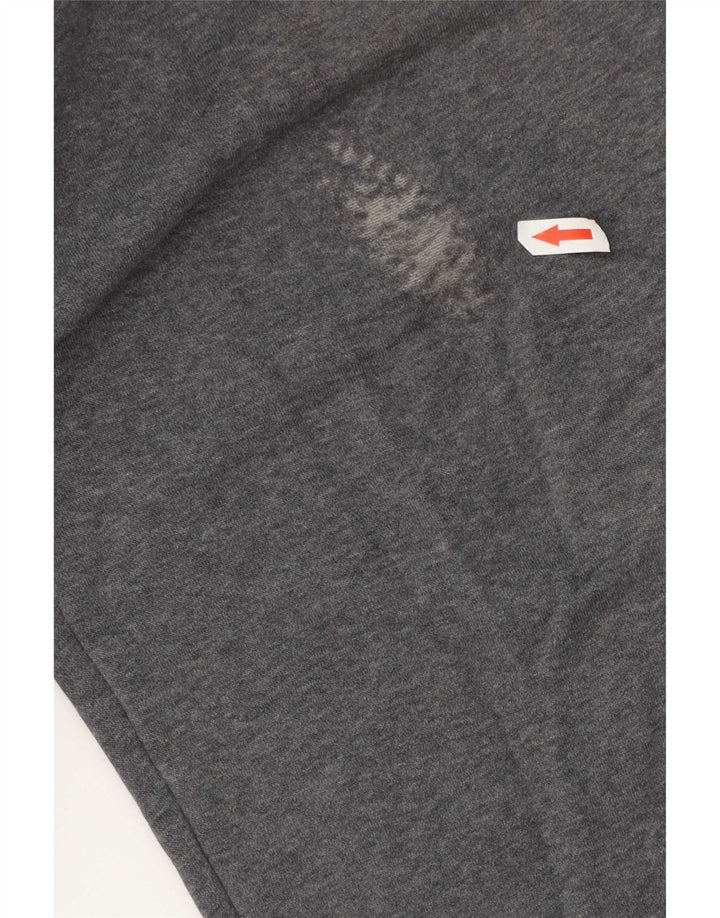 Adidas - Pantalón de chándal para hombre, talla grande, algodón gris
