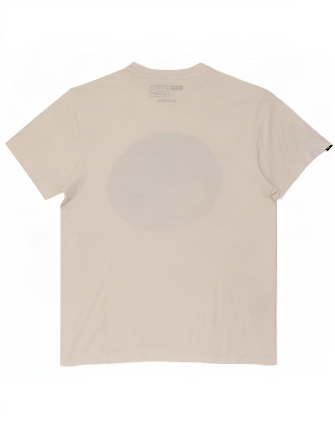 Vans Camiseta gráfica para hombre Top Medium White Cotton