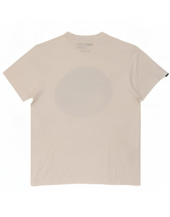 Vans Camiseta gráfica para hombre Top Medium White Cotton
