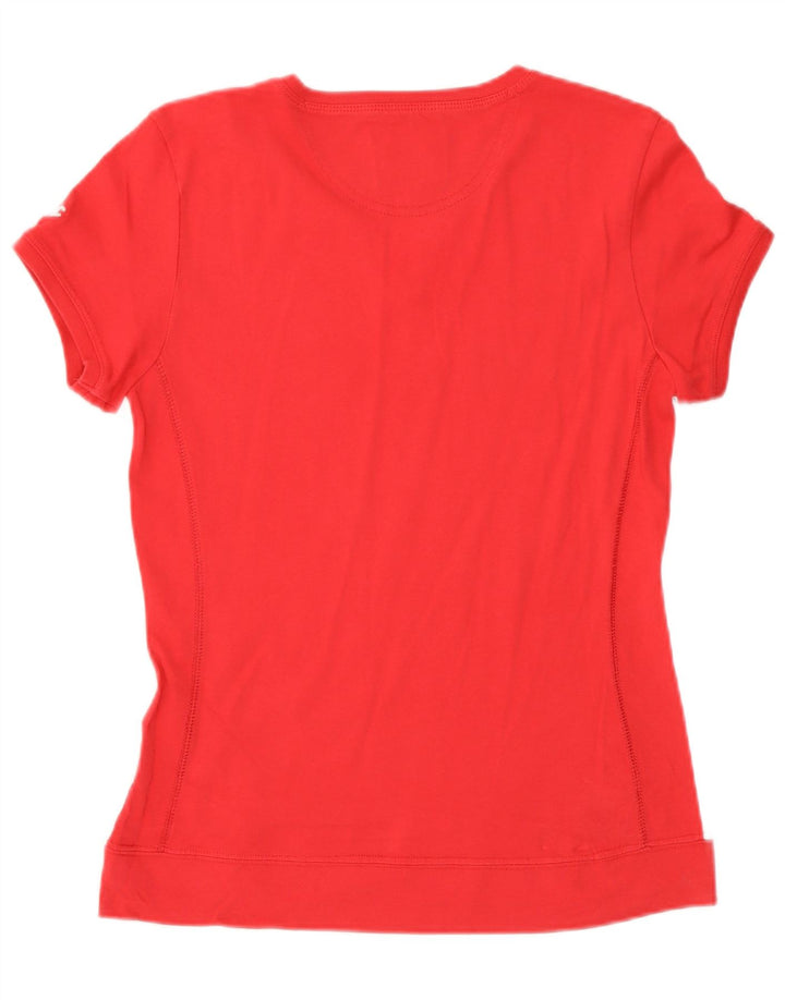 Champion Heritage Classics - Camiseta para mujer (talla 40), color rojo