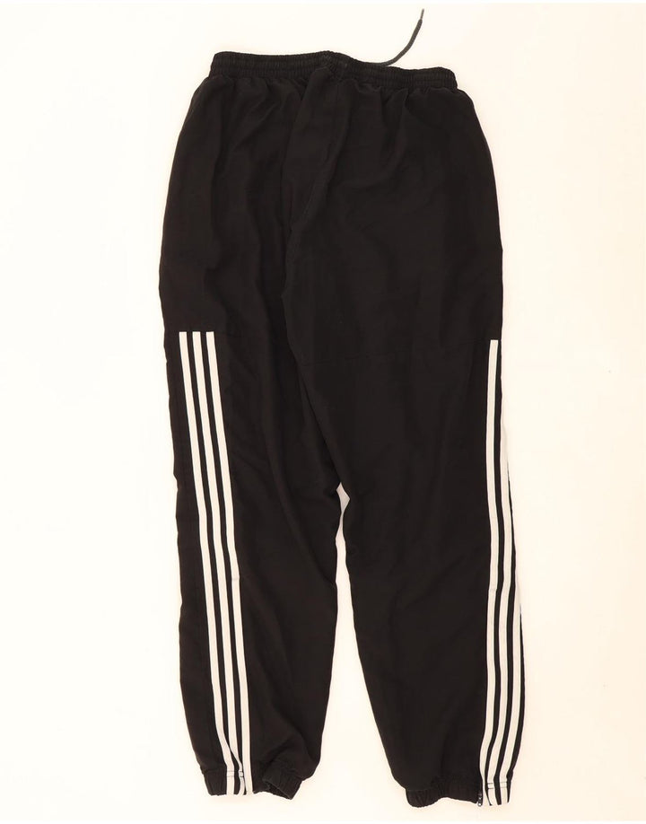 ADIDAS Mens Tracksuit Trousers Joggers Medium  Black Vintage Adidas and Second-Hand Adidas from Messina Hembry 