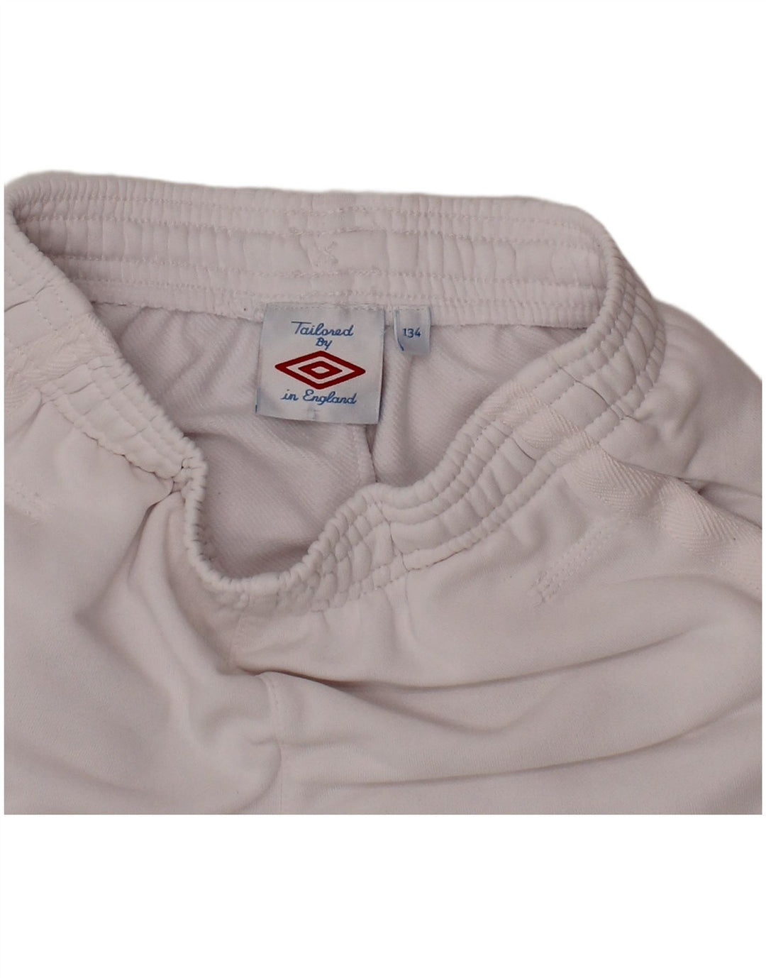 UMBRO Shorts deportivos con gráficos para niños 8-9 años Blanco