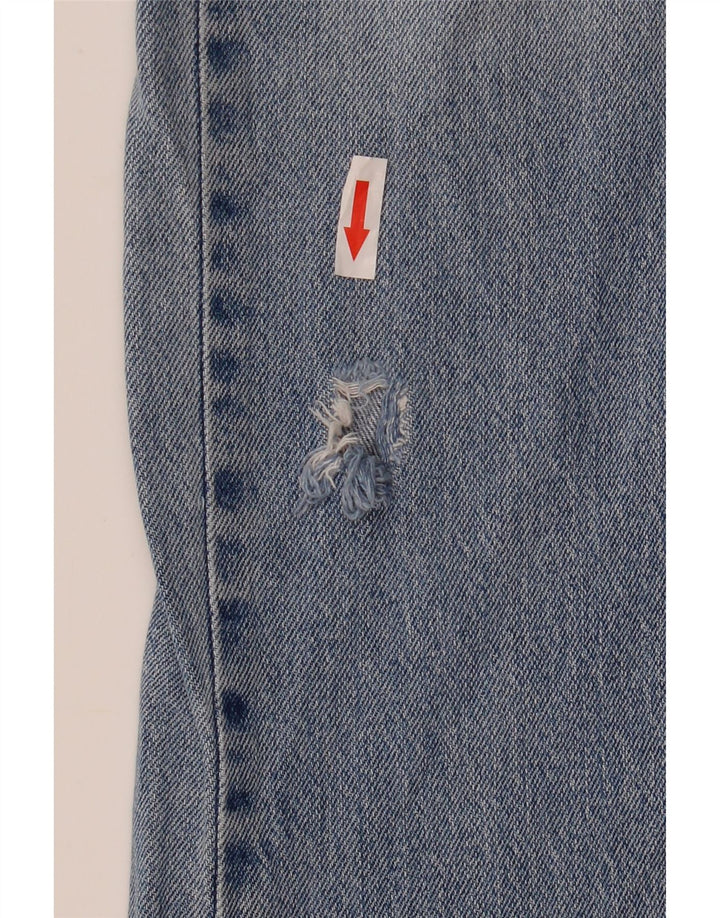 Levi's Vaqueros rectos 502 para hombre W33 L32 Algodón azul