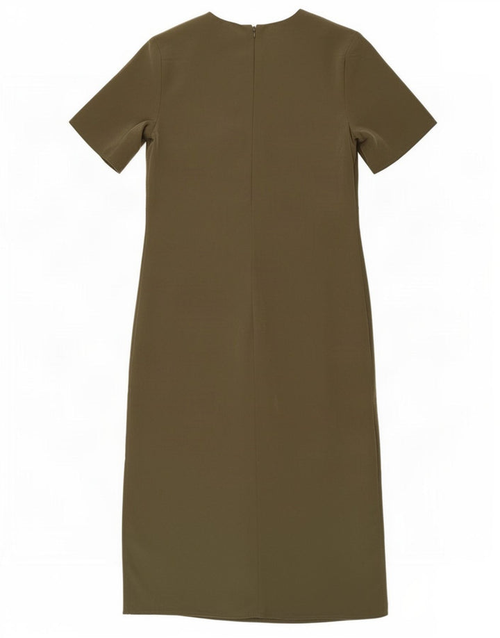 Topshop Vestido largo para mujer UK 8 Pequeño Poliéster verde
