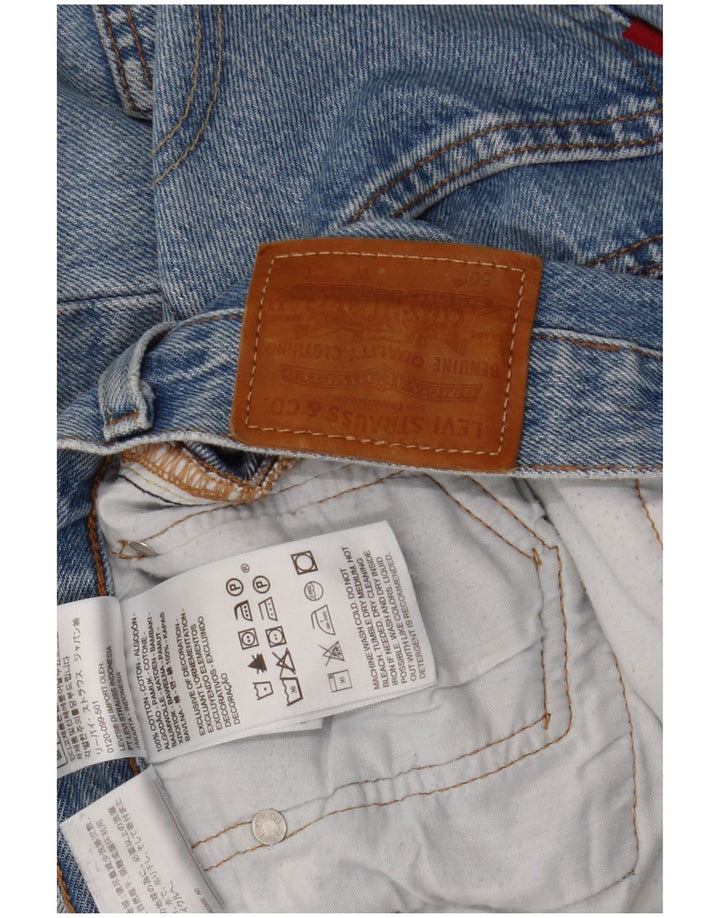 Levi's Hombre 501 Vaqueros Rectos W30 L28 Algodón Azul