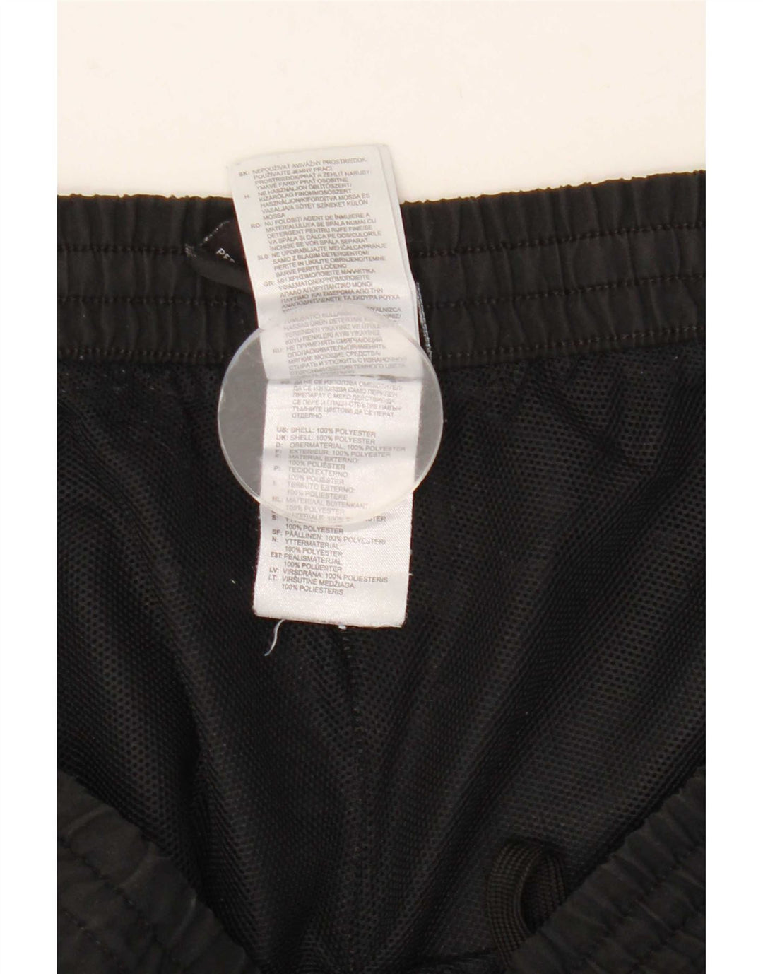 Adidas Pantalones cortos deportivos para hombre XL Negro Poliéster
