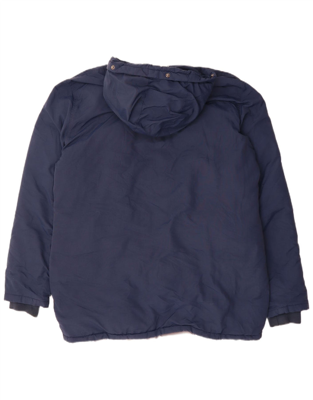 Pickwick Chaqueta acolchada con capucha para hombre UK 42 XL Poliéster azul marino