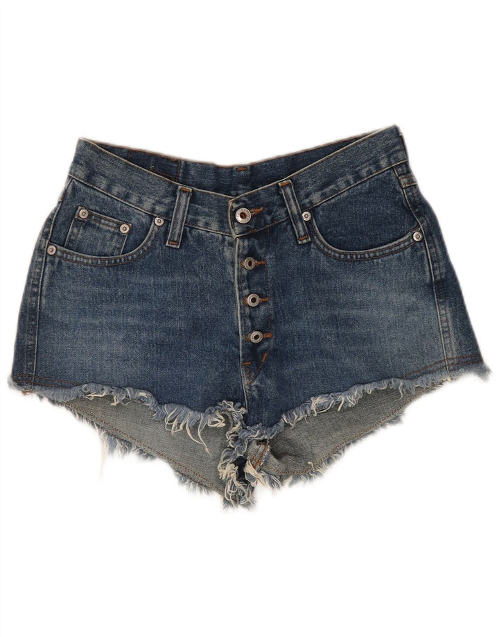 Shorts Vaqueros Mujer Unlimited W31 Algodón Azul Medio