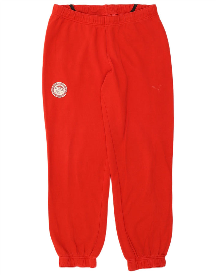 Puma Pantalones De Chándal Para Hombre Joggers Large Rojo Algodón