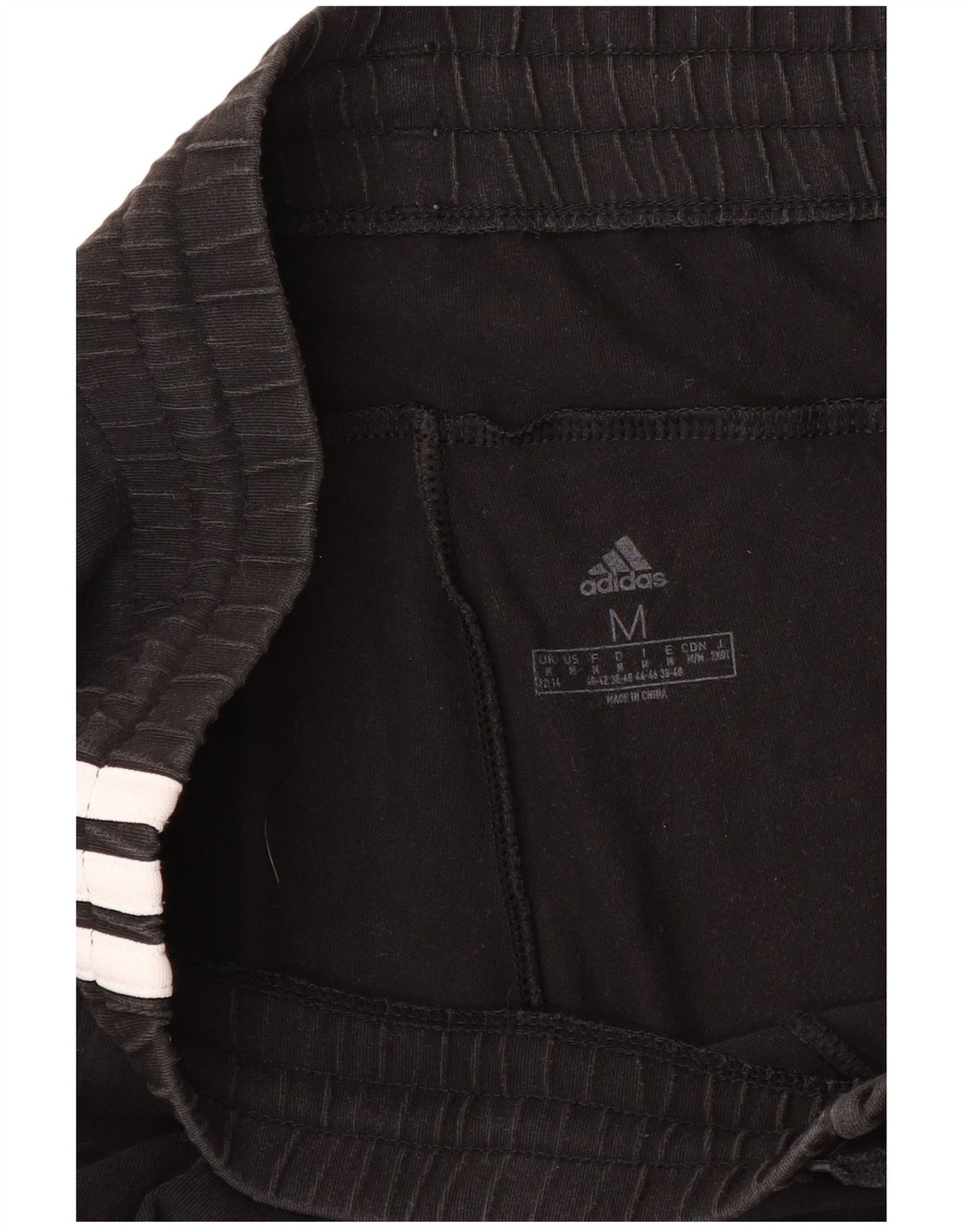 ADIDAS Pantalones de chándal para mujer Joggers UK 12/14 Mediano Negro