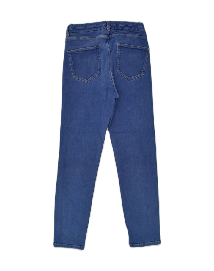 MASSIMO DUTTI Womens Slim Jeans US 8 Medium W30 L25  Blue Cotton | Vintage Massimo Dutti | Thrift | Second-Hand Massimo Dutti | Used Clothing | Messina Hembry 