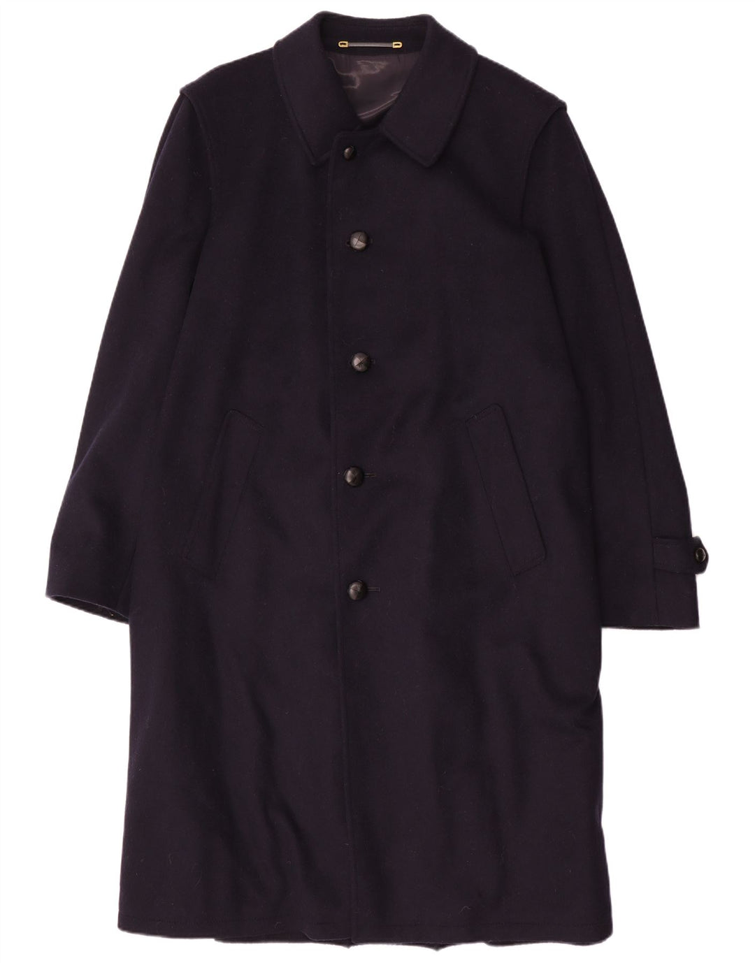 Pischl Abrigo para hombre EU 50 Grande Lana azul marino