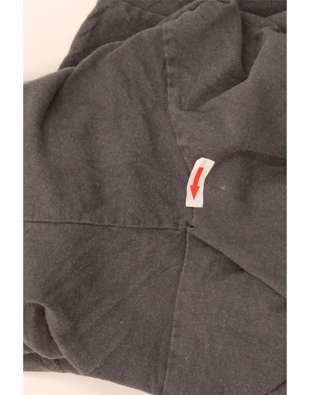 VANS Hombre Camiseta Gráfica Top Algodón Gris Medio