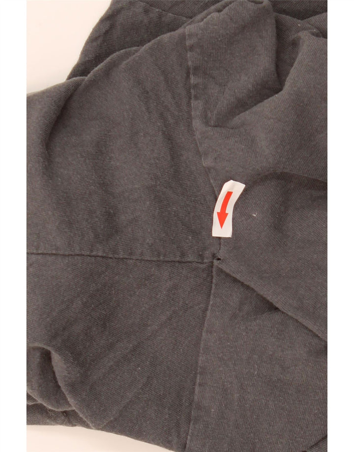 VANS Hombre Camiseta Gráfica Top Algodón Gris Medio