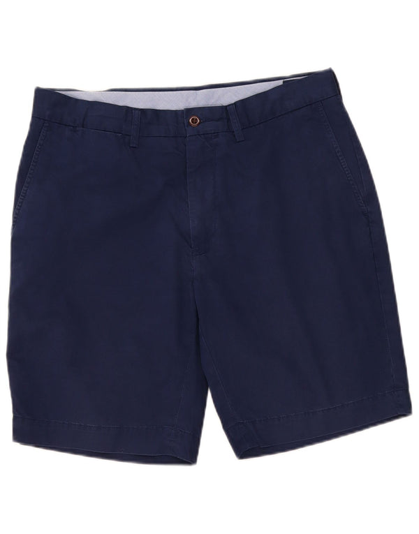 Polo Ralph Lauren Pantalones cortos chinos de corte clásico para hombre W34 Grande Algodón azul marino