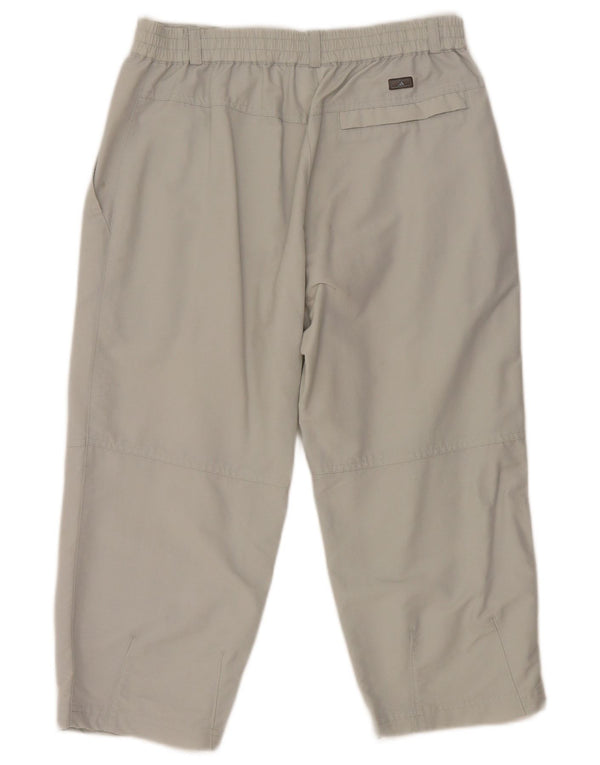 Pantalón Capri Mujer Adidas W28 L20 Poliamida Gris