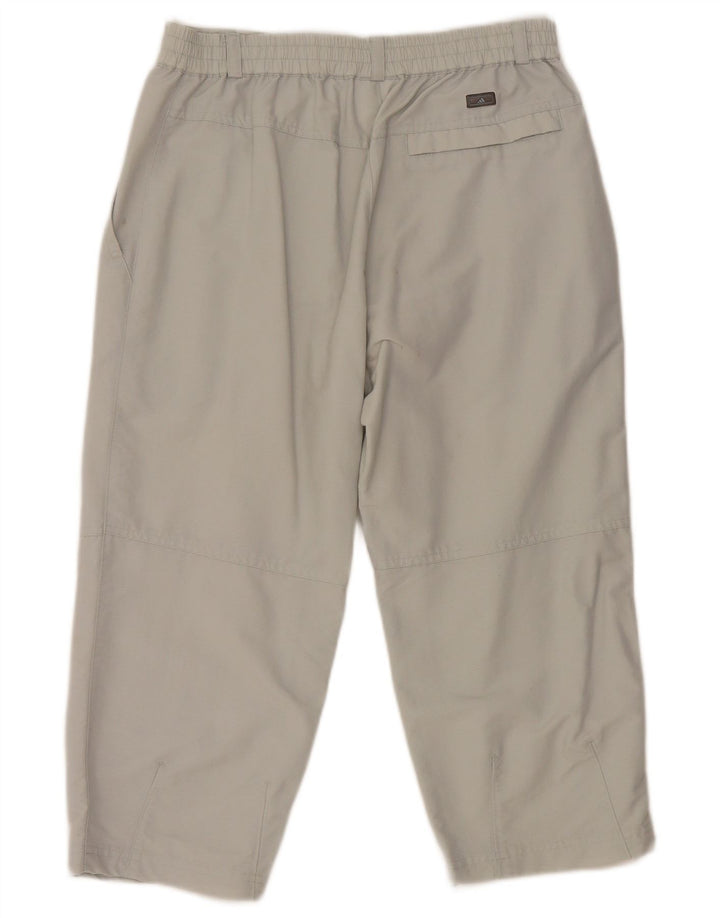 Pantalón Capri Mujer Adidas W28 L20 Poliamida Gris
