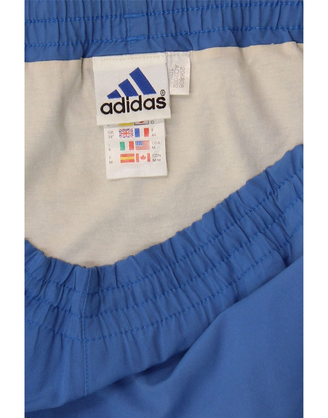 Pantalón Corto Deportivo Adidas Hombre Azul Medio Poliéster