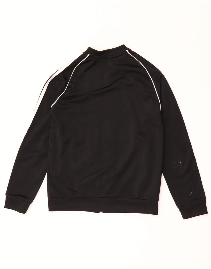 Adidas - Chaqueta de chándal para niña, 10-11 años, color negro