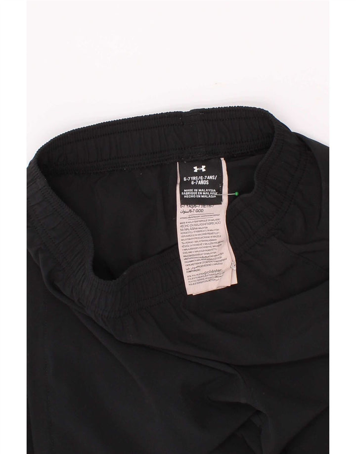 Under Armour Pantalones de chándal para niño Joggers 6-7 años Negro Poliéster