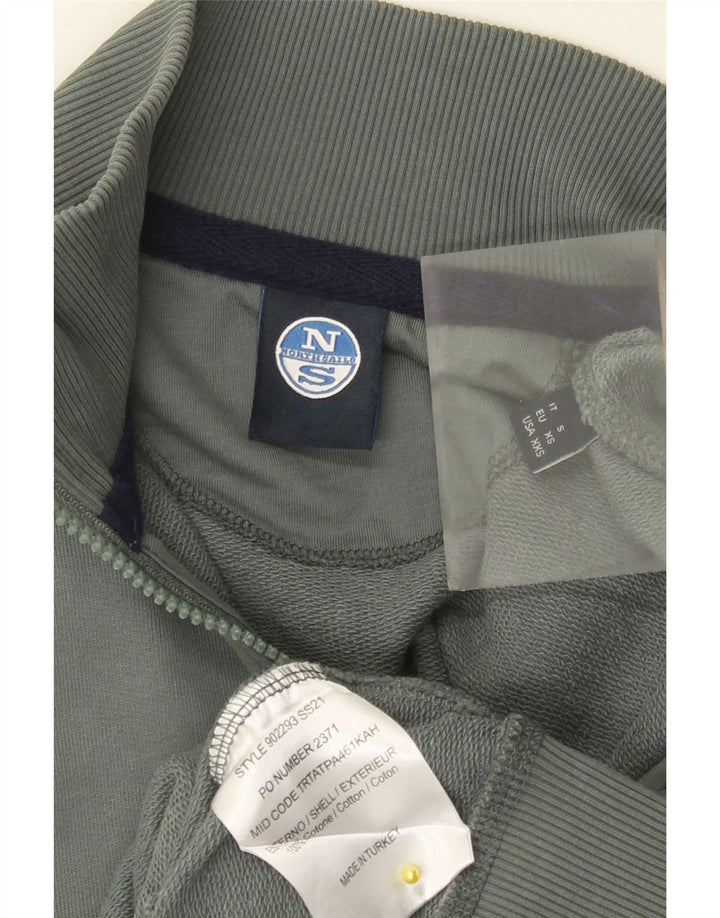 North Sails Chaqueta superior de chándal con gráfico para hombre 2XS Algodón verde
