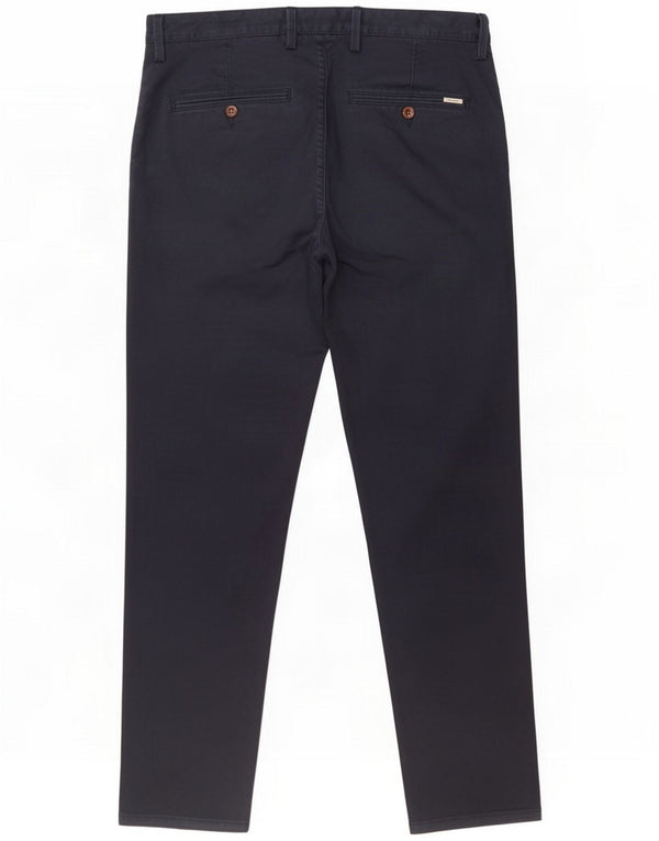 Pantalones chinos ajustados para hombre Gant W32 L27 Azul marino Algodón