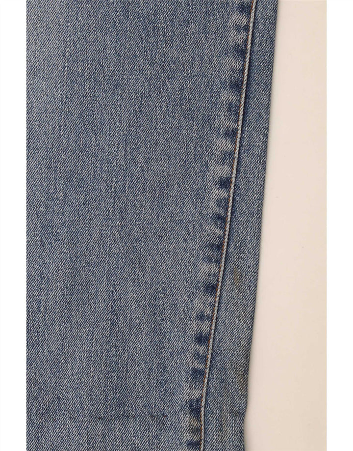 Vaqueros Rectos Calvin Klein Mujer W36 L28 Azul