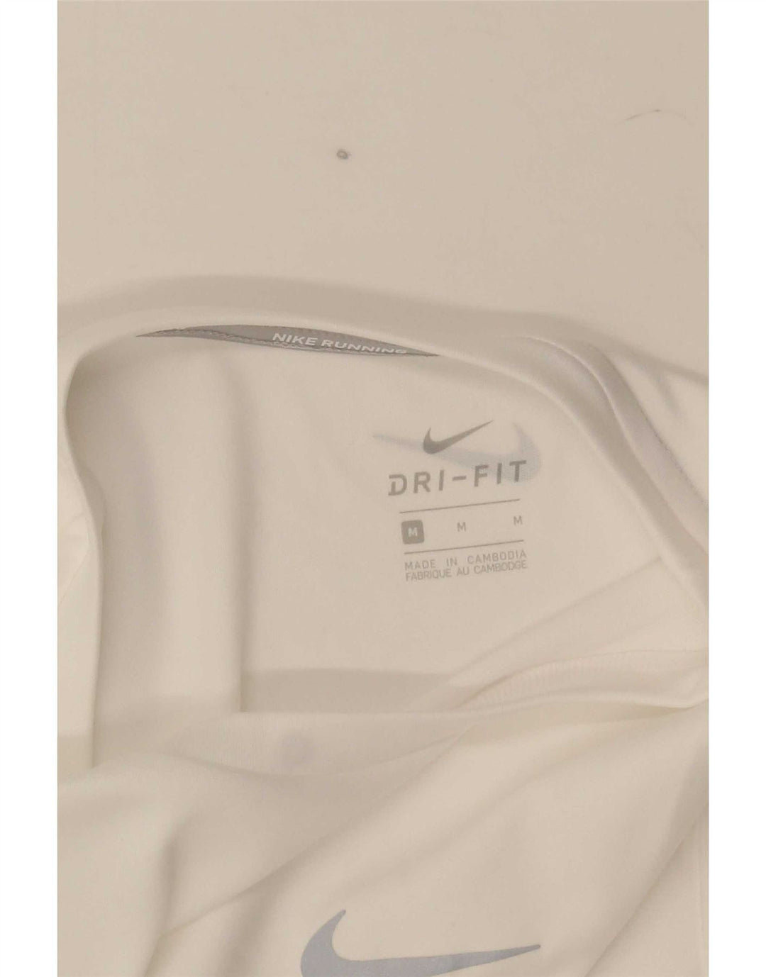 Camiseta Nike Dri Fit para hombre, talla mediana, blanca