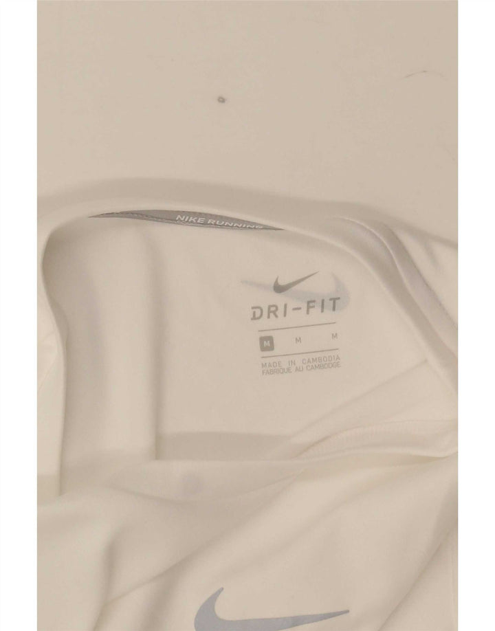 Camiseta Nike Dri Fit para hombre, talla mediana, blanca