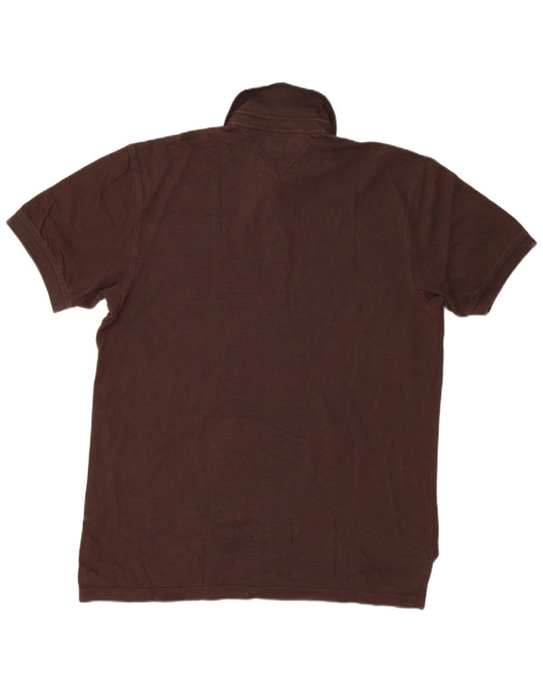 Polo Tommy Hilfiger Hombre XL Algodón Marrón