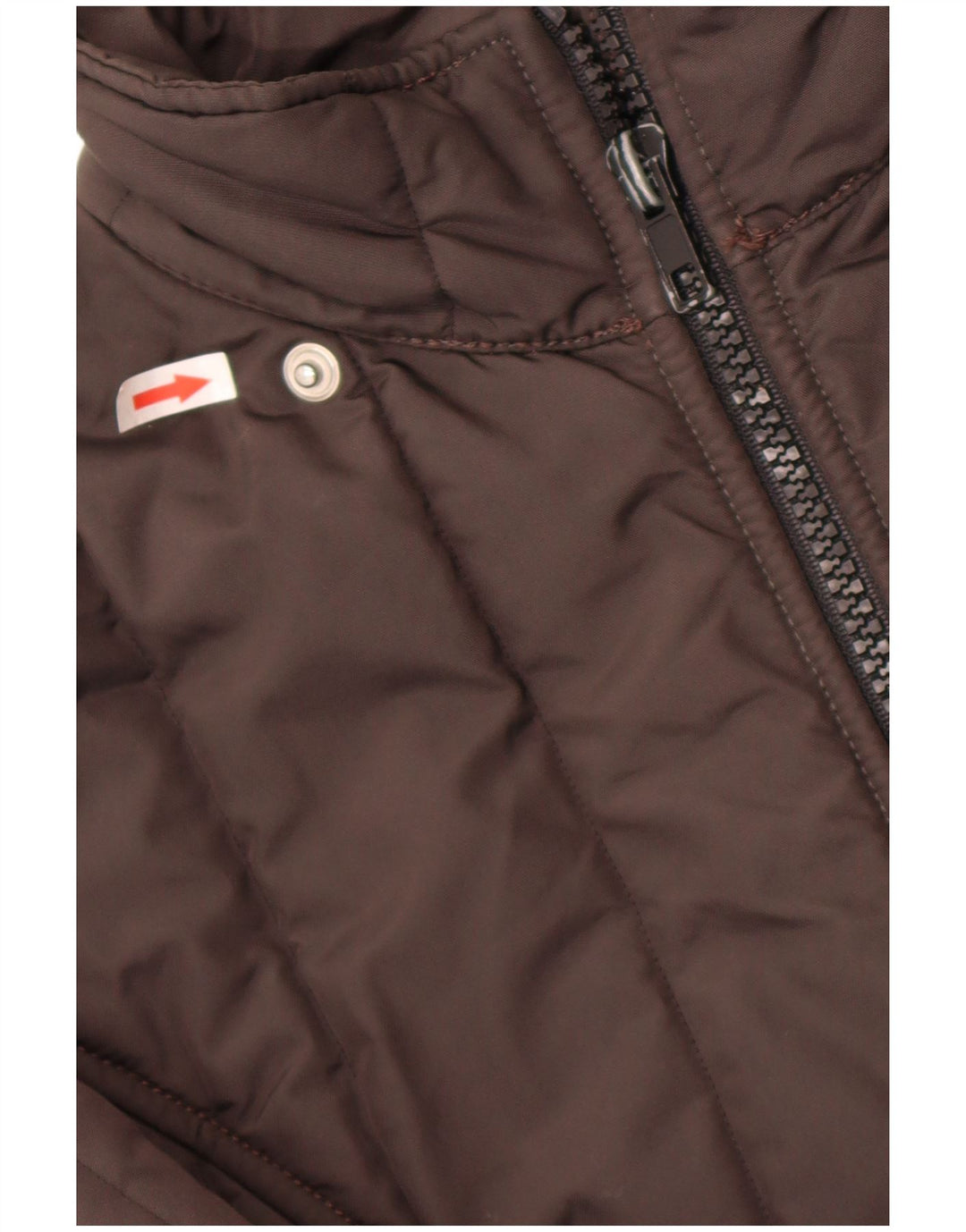 Refrigiwear Abrigo cortavientos Cruz para mujer UK 44 Nylon marrón medio