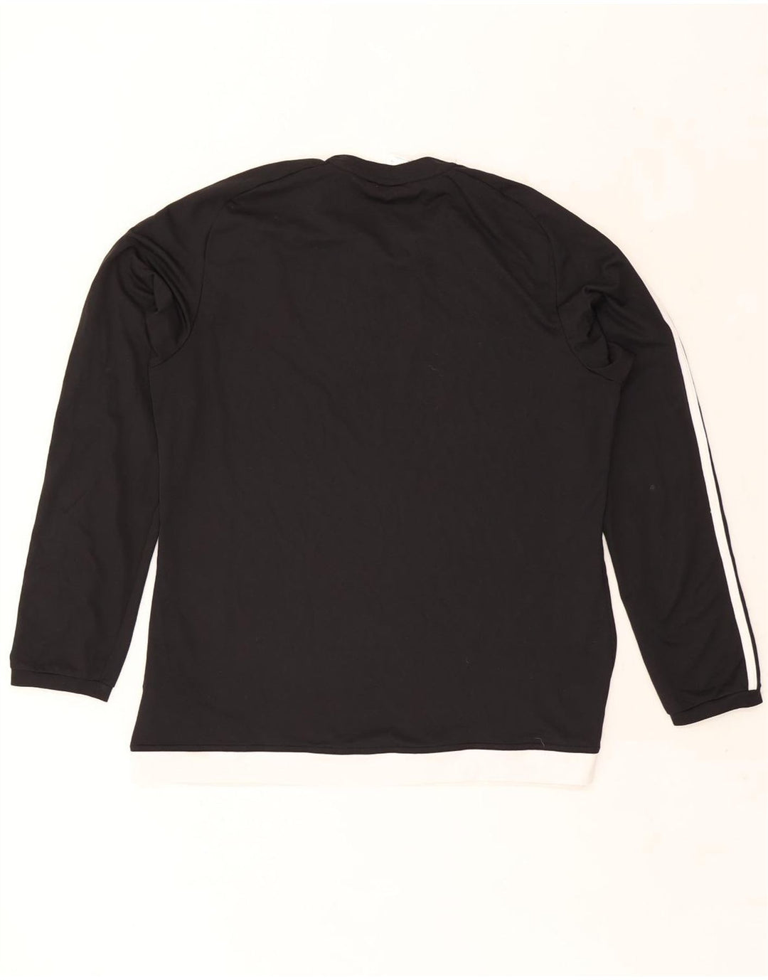 Adidas Mens Climalite Top Manga Larga Grande Poliéster Negro