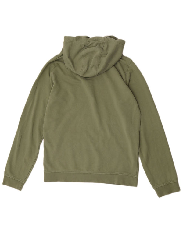 Lyle & Scott Jersey con capucha y corte regular para niños, color verde, 14-15 años