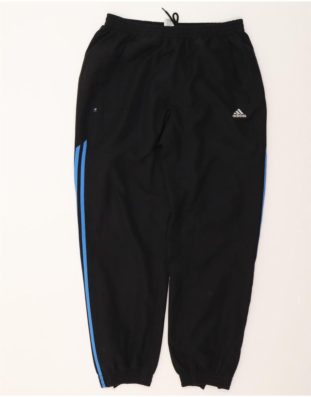 Adidas Hombre Pantalones De Chándal Joggers Grande Negro Poliéster