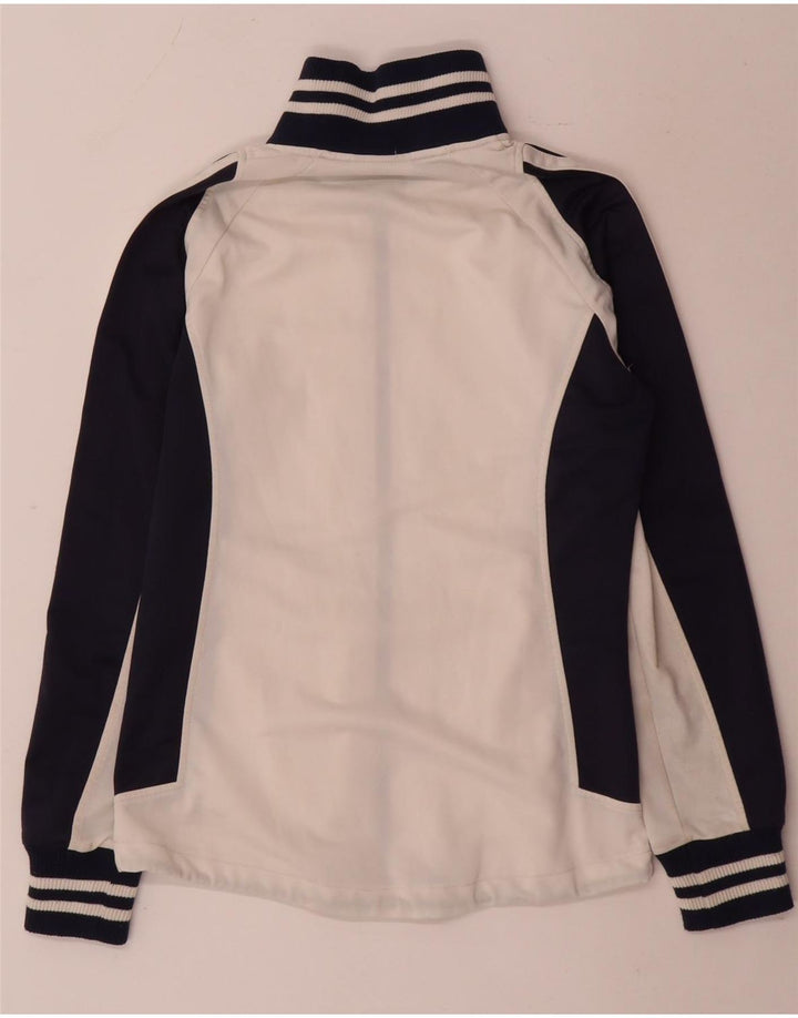 Asics - Chaqueta de chándal para mujer, talla 40, talla mediana, color blanco