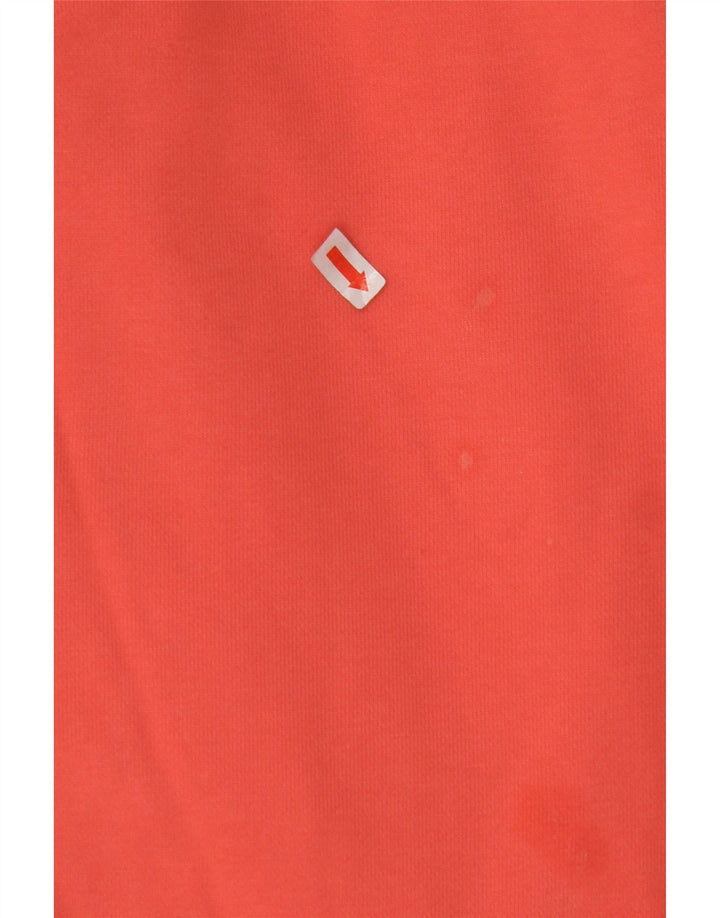 NIKE Mujer Chándal Pantalones Joggers UK 46 Grande Naranja Algodón