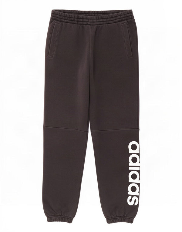 Adidas - Pantalón de chándal gráfico para niño, 13-14 años, algodón negro